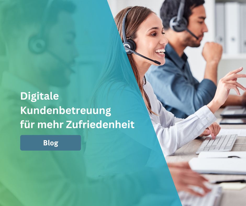 Menschen mit Headsets in einem Callcenter: Sie tragen zur Echtzeit-Kommunikation im Kundenservice bei.