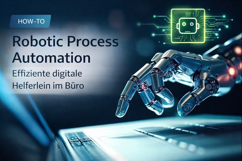 Die robotergesteuerte Prozessoptimierung ist in vielen Bereichen der Office-Arbeit einsetzbar.