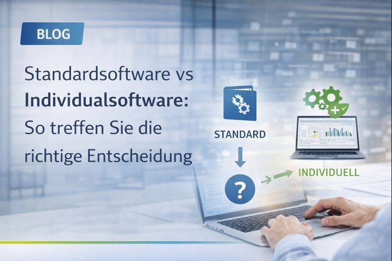 Die Individualsoftware wird auf Ihr System hin optimiert und konzipiert. 