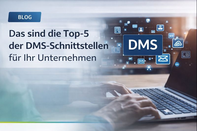 Darstellung vernetzter Softwaresysteme über DMS-Schnittstellen im Unternehmen